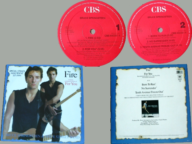 Bruce Springsteen - FIRE-FOR YOU/BORN TO RUN-NO SURRENDER-10TH….